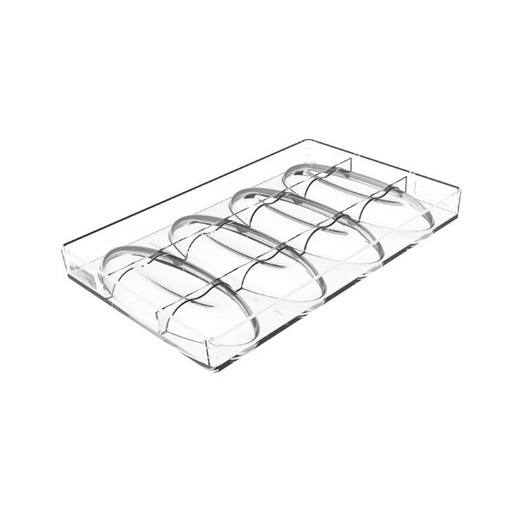 [51661542] SILIKOMART PRALINE MOLD TRITAN CH044 SOGNO T N.4 15.6X5.8XH1.4CM