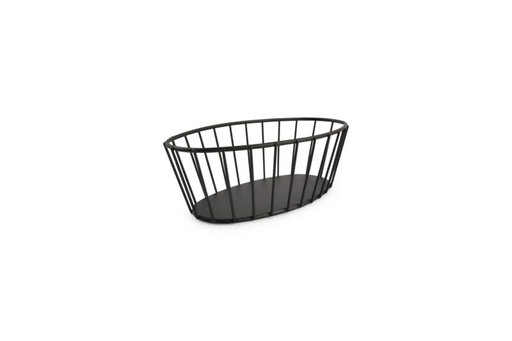 [60251872] BONBISTRO CORBEILLE PAIN METAL NOIR 21X11XH7CM - 753076
