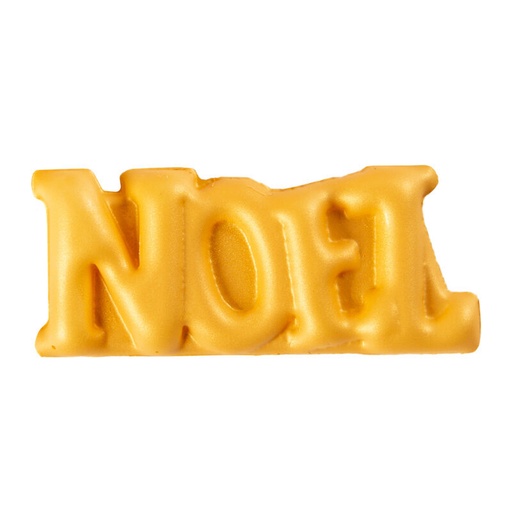 [08082106] 2013748 PLAQUETTE RELIEF NOEL DOREE 49X20MM 120 PCES***S/CD***