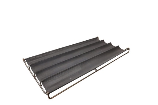 [70408036] STAINLESS STEEL COOKING NET 60X40 INFINIUM 601 COATING WITH 4 60CM BAGUETTES