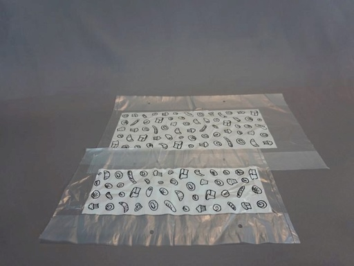 [25204077] HD PLASTIC BREAD BAG 25+8X41X3CM (41 X 25CM) 12 MICRONS FOST+2025 INCLUDED (15,02748€) 3000 PIECES