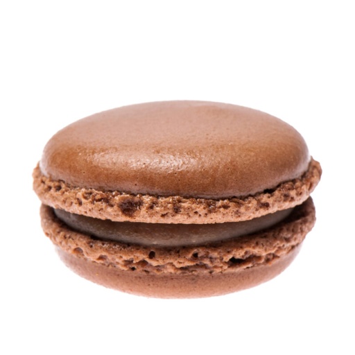 [02060152] M&A ZOETE MACARONS KOFFIE Ø 4,5CM 70X20GR