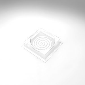 [08057924] 074236 PCB CANDY ENTREMET MOLDS FOR 30 PIECES Ø 17 CM H.4 CM WITH LEGS 30PCES ***S/CD***