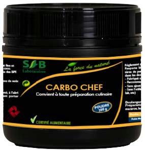 [06100721] CARBO CHEF ACTIVATED CHARCOAL E153 RIETMANN 6X300GR