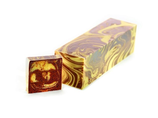 [08056851] 060880 PCB ZWART MARMEREN BEDRUKTE VELLEN VOOR 20 TAARTEN 100 STUKS ***S/CD***