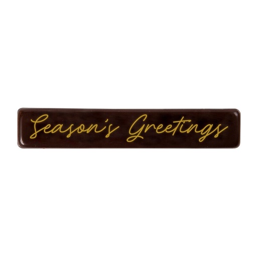 [08054940] 2015347 PLAATJE SEASON'S GREETINGS 8X1,5CM 120STKS ***OP BESTELLING***