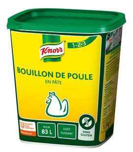 [05100412] KNORR BOUILLON DE POULE EN PATE 1.5KG