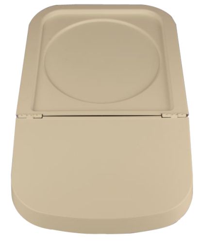 [50611205] COUVERCLE BAC A INGREDIENTS 40L IVOIRE 43 X 73 CM