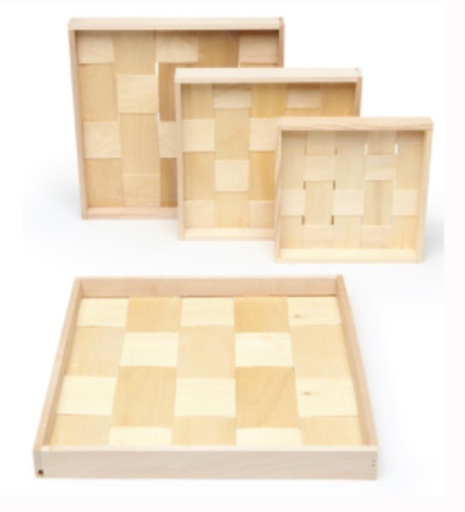 [24504034] PANIBOIS PLATEAU BRETAGNE TRESSE INT. 195X195X23EXT.210X210X25 MM -- CARTON DE 37 PCES