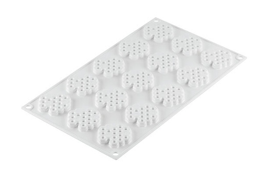 [51657512] MOULE SILIKOMART MIEL8  NID D'ABEILLE Ø45 H 8MM