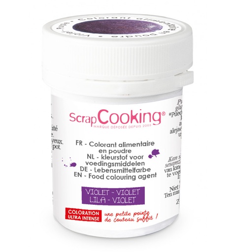 [08055633] SCRAPCOOKING FOOD COLORING HYDRO VIOLET 5GR