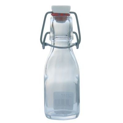[57660130] 15 CM GLAZEN MELKFLES