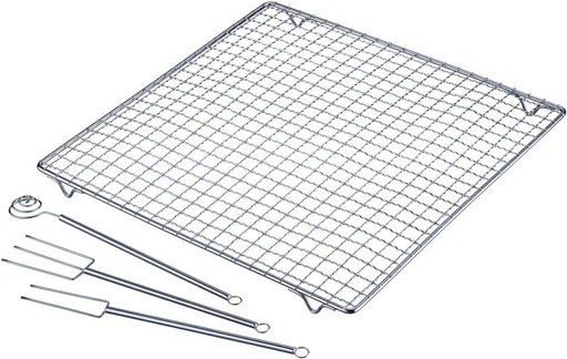 [52903015] SET VAN 3 PRALINE VORKEN + DOOPPLAAT WESTMARK