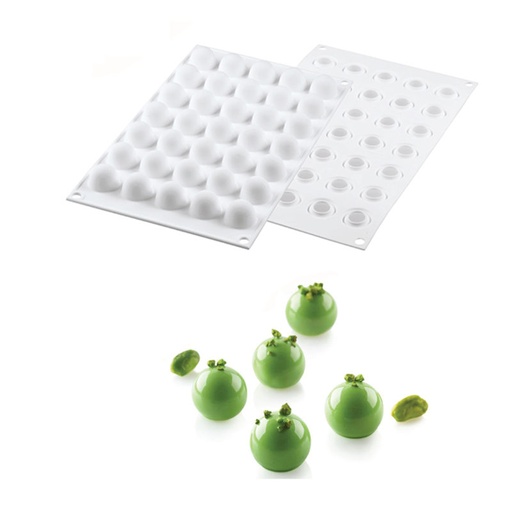 [51657394] SILIKOMART TRUFFLE MOLD 5 Ø 22MM H 20MM VOL 5ML