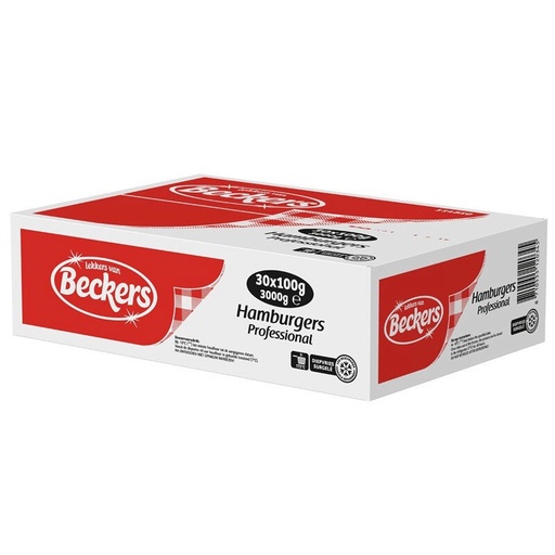 [02100263] HAMBURGERS BECKERS 30X100GR