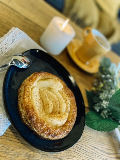 [02100321] ❄️THIN ROUND PEAR AND CINNAMON TARTLET TERRE D EMBRUNS 25X170GR