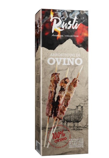 [06100937] RUSTI ARROSTICINI BREBIS * 10 * PIÈCES X 30GR