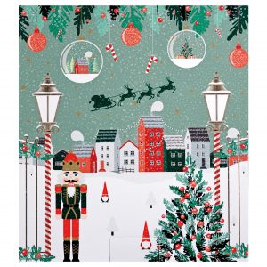 [08058004] 074330 PCB CALENDRIERS DE L AVENT VILLAGE DE NOËLÀ GARNIR 10PCES ***S/CD***