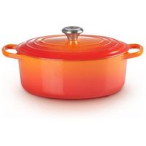 [60250841] LE CREUSET COCOTTE OVALE 33CM VOLCANIQUE 7.5L  8PSIGNATURE