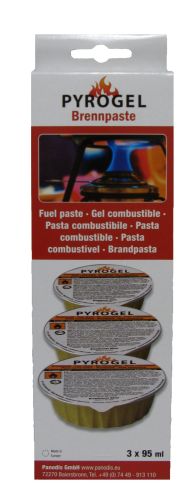 [54914247] PYROGEL FIRESTAR GEL COMBUSTIBLE-3 CARTOUCHES 80G +/-1.5H