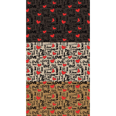 [08030631] 2046671 TRANSFERT LOVE COEURS 30 ST/PC ***S/CDE***