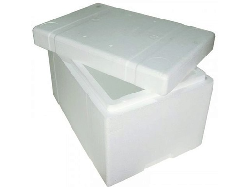 [54001077] ISO-BOX IN POLYSTYRENE DIM 40X30 CM HT 17.5CM EXTERIOR + LID