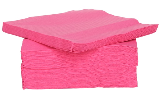 [44665095] C&T PROF FUCHSIA ROZE COCKTAILSERVETTEN 25X25CM 40 STUKS