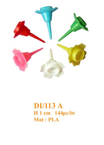 [23010052] BOBECHES DI113/A PLASTIQUE ASSORTIMENT 144 PCES