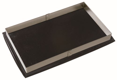 [51701180] CADRE INOX 55X35.5XH4.5CM POUR FLEXIPAT DIMENSIONS INT 54.5X35 CM