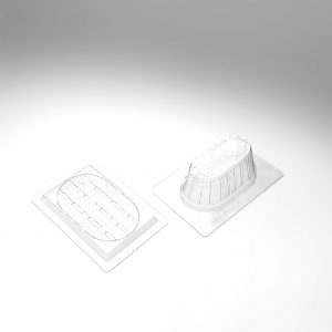 [08057994] 074320 PCB MOULES CAGETTE POUR 6 PIÈCES 13,6X7,8 CM P. 6 CM 12PCES ***S/CD***