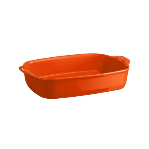 [57690053] EMILE HENRY TUSCANY BRAADSCHAAL 36X23CM 2,70L-ORANJE