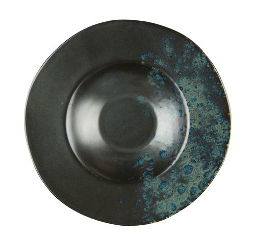 [57661140] LE COQ PHOBOS BLACK BLUE DOTS ASSIETTE CREUSE PASTA 28.5CM STONEWARE - LPHO019NB006285