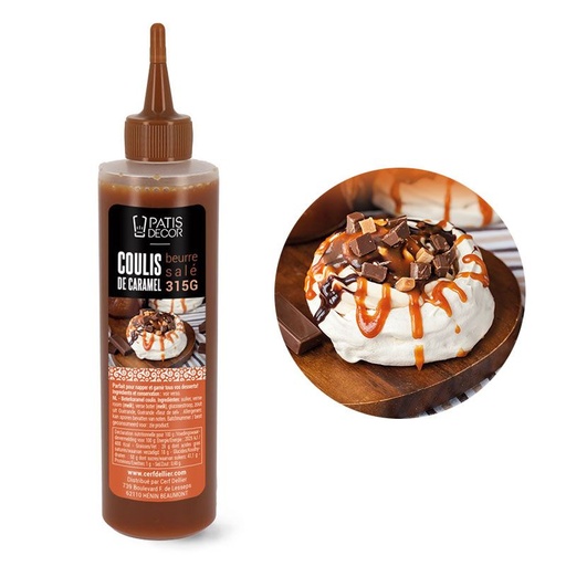 [08075066] COULIS DE CARAMEL AU BEURRE SALE 320GR