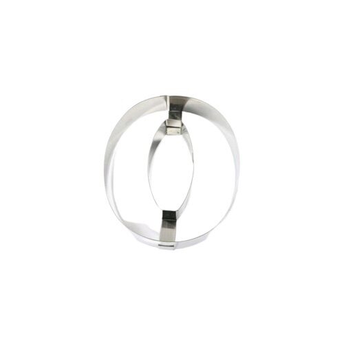 [51642130] NUMMER 0 MAL ROESTVRIJ STAAL 30CM HT4CM