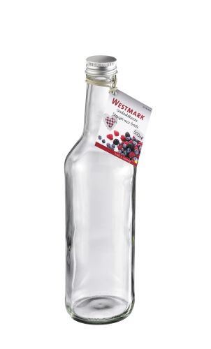 [56000577] WESTMARK SET OF 6 GLASS BOTTLES 500ML SCREW CAP SET OF 6 PCES