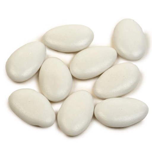 [70407596] VANPARYS DRAGEE CHOCOLATE GLOSSY WHITE 1KG