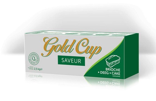 [05070046] VAMIX GOLD CUP SMAAK MARGARINEPASTA IN BLOK 4 X 2,5 KG