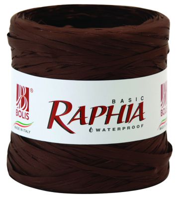 [70407791] POLY RAPHIA 15MM X 200M CHOCOLAT R90