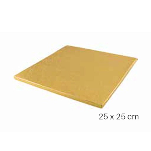 [51657415] 1030448 VIERKANTE PLAAT 25 X 25CM GOUD