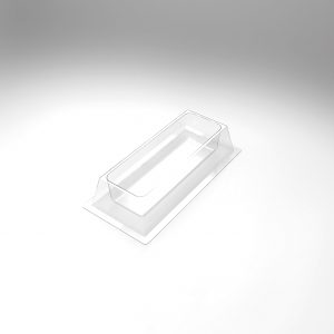 [08057925] 074237 PCB MOULDS ENTREMETS INGOT 24 CM FOR 30P 24X8 CM H.5.5CM WITH LEGS 30PCES ***S/CD***