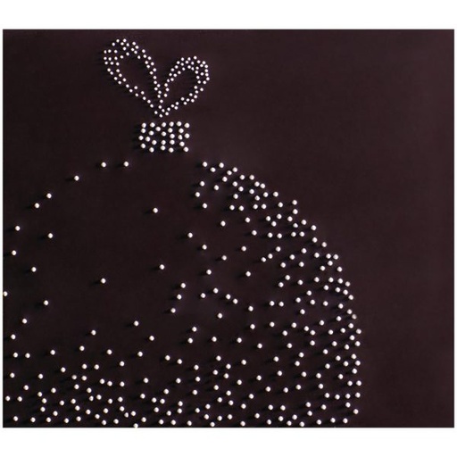 [08056675] 060349 PCB ENDS CN WITH RELIEF CHRISTMAS BALL 8.5X7.5 CM 72PCS ***s/cd***