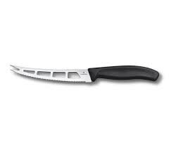 [57663202] VICTORINOX COUTEAU FROMAGE 2 POINTES 10CM NOIR