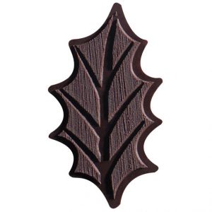 [08056678] 060361 PCB HOLLY LEAVES CN WITH EMBOSSED 2 DESIGNS 330PCS ***S/CD***