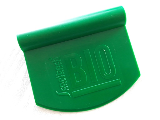 [50121027] ALL PLASTIC ROUND ORGANIC GREEN DOUGH HORN