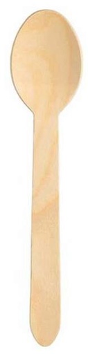 [53533104] HOUTEN LEPEL 16 CM PAK VAN 100 STUKS