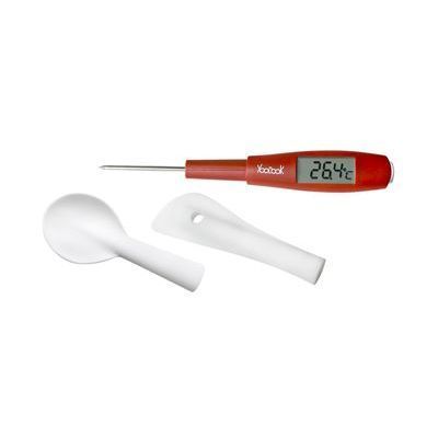 [57663057] YOOCOOK SILICONE SPATULA/THERMOMETER-50+300° INDUCTION COMPATIBLE
