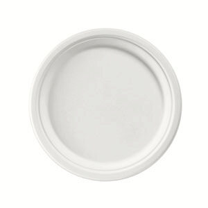 [44999967] +DUNI ASSIETTE CARTON 26CM ECOECHO COMPOSTABLE  50PCES