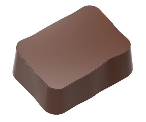 [70409589] GECOATE RECHTHOEKIGE MAGNETISCHE CHOCOLADEVORM CW10135X275MM -- 3X6 -- 9GR
