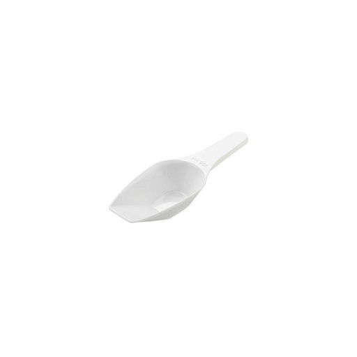 [52401138] PELLE MESURETTE EN PLASTIQUE BLANC 16CM 50ML