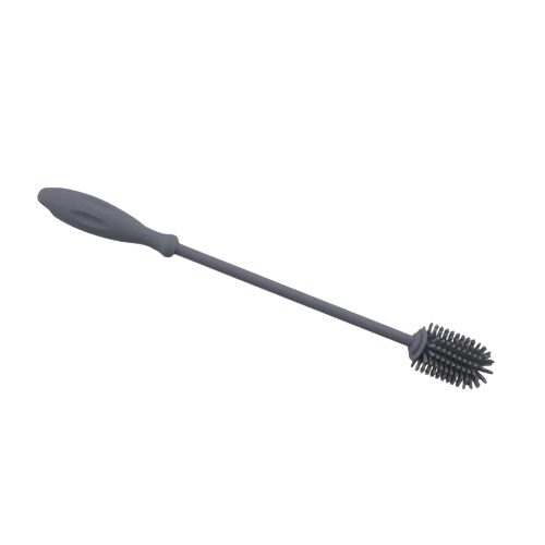[57661438] DOTZ SILICONE BRUSH GRAY 3.5X3.5X31CM